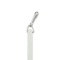 Rod Desyne 3/8" Fiberglass Baton With Snap Hook Curtain Wand