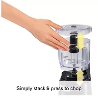 Hamilton Beach® Stack & Press 3 Cups Food Processor