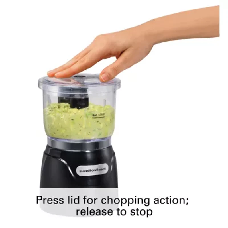 Hamilton Beach® Stack & Press 3 Cups Food Processor