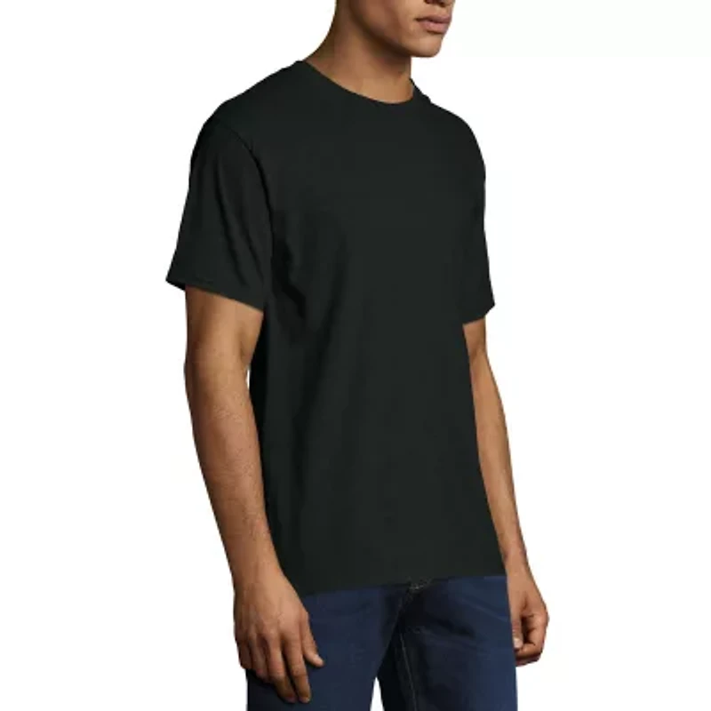 Hanes Mens Beefy-T Short Sleeve Tee