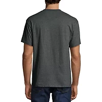 Hanes Mens Beefy-T Short Sleeve Pocket Tee