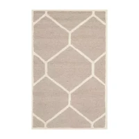 Safavieh Tryik Geometric Hand Tufted Wool Rug