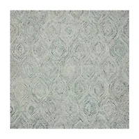 Safavieh Ikat Collection Cheshunt Geometric Square Area Rug