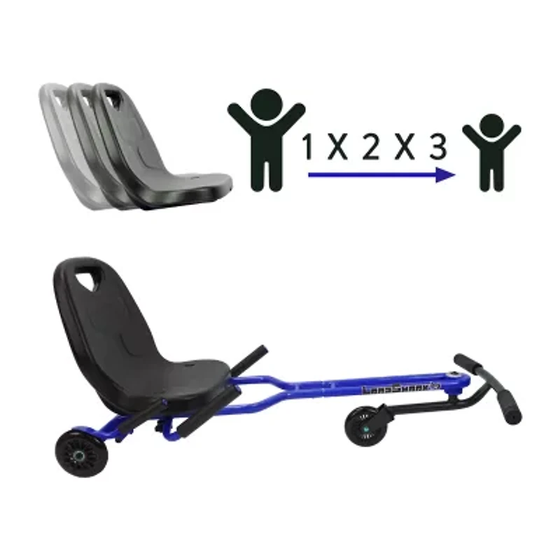 509 Landshark Kids Crew Ride-On : Unisex Tricycle