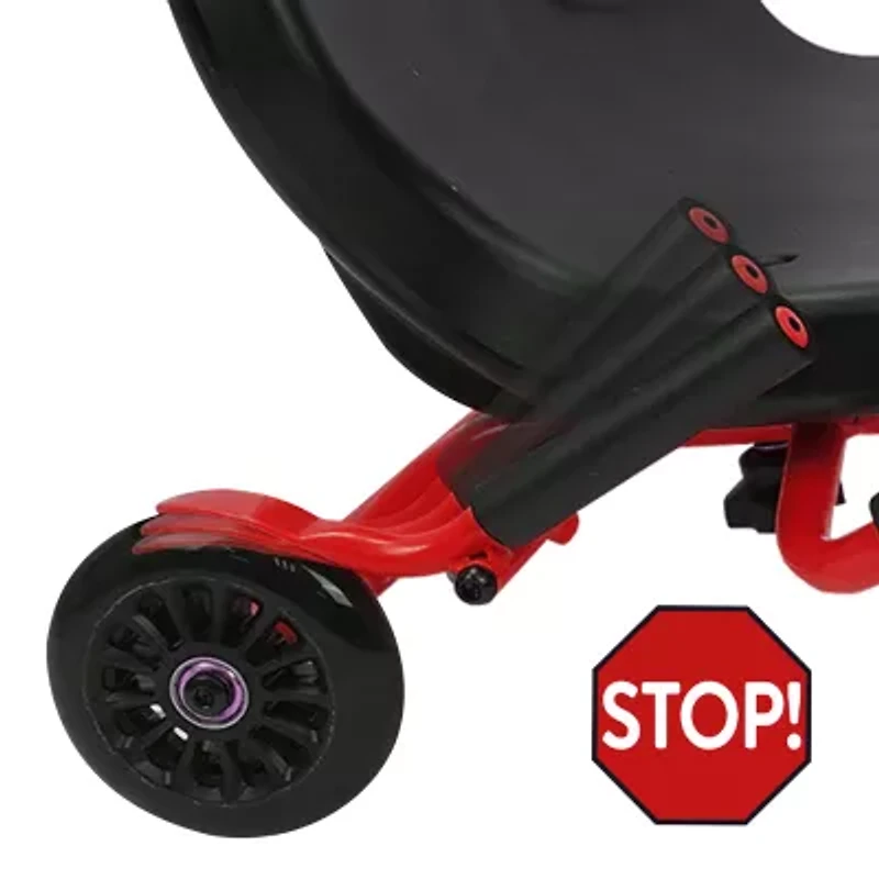 509 Landshark Kids Crew Ride-On : Red Unisex Tricycle