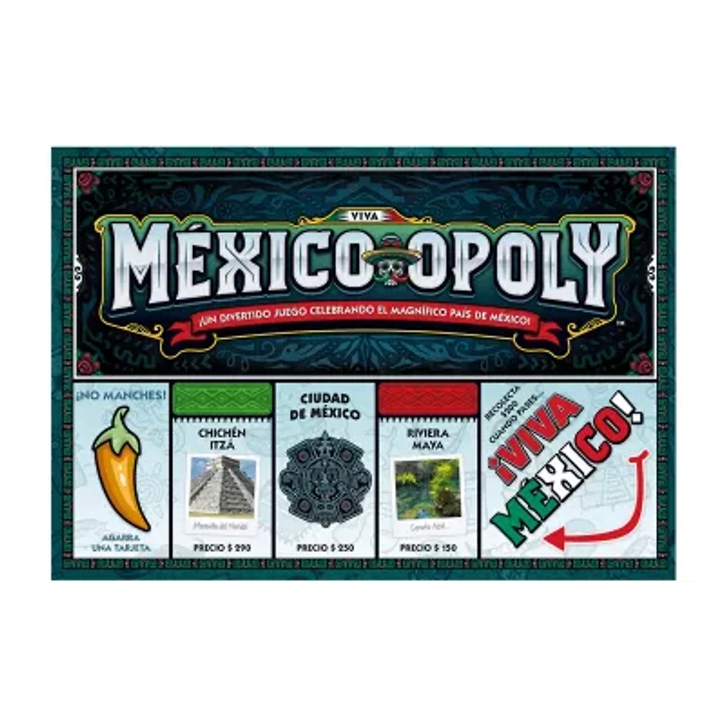 Late For The Sky Mexico-Opoly: Spanish Board Game Board Game
