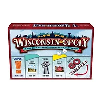 Late For The Sky Wisconsin-Opoly : Classic Board Game Board Game
