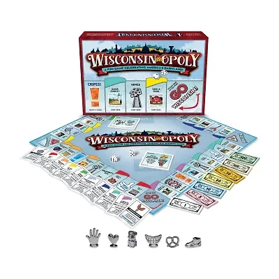 Late For The Sky Wisconsin-Opoly : Classic Board Game Board Game