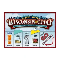 Late For The Sky Wisconsin-Opoly : Classic Board Game Board Game