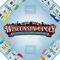 Late For The Sky Wisconsin-Opoly : Classic Board Game Board Game