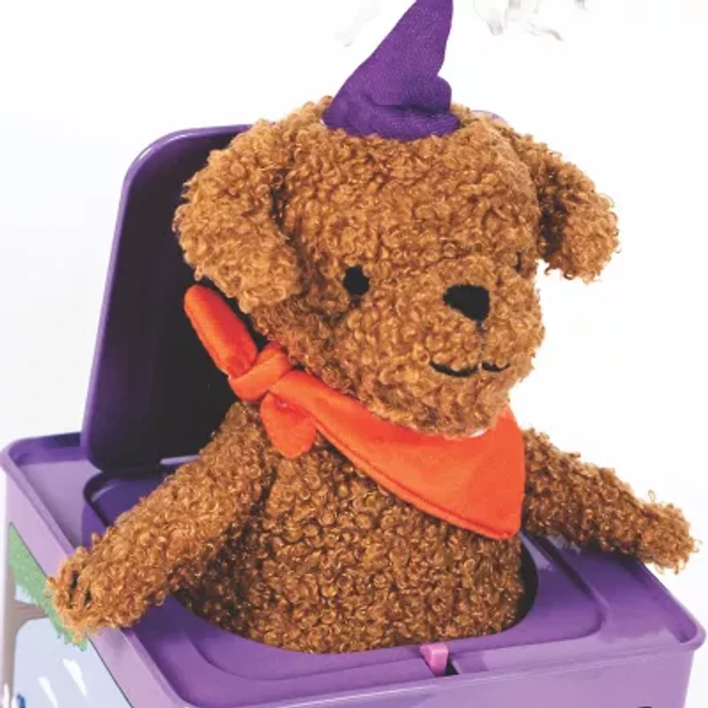 Jack Rabbit Creations Birthday Puppy Jack In The Box Interactive Plush