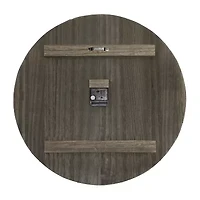 All the Rages Elegant Designs Handsome 21" Rustic Farmhouse Wood Wall Clock