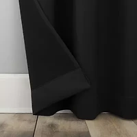 Sun Zero Grommet Top 100% Blackout Set of 2 Curtain Panel