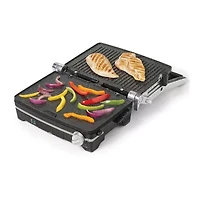 THE ROCK by Starfrit Panini Maker with Reversible Plates