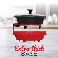 THE ROCK by Starfrit Dual-Sided 3.2-qt. Electric Hot Pot