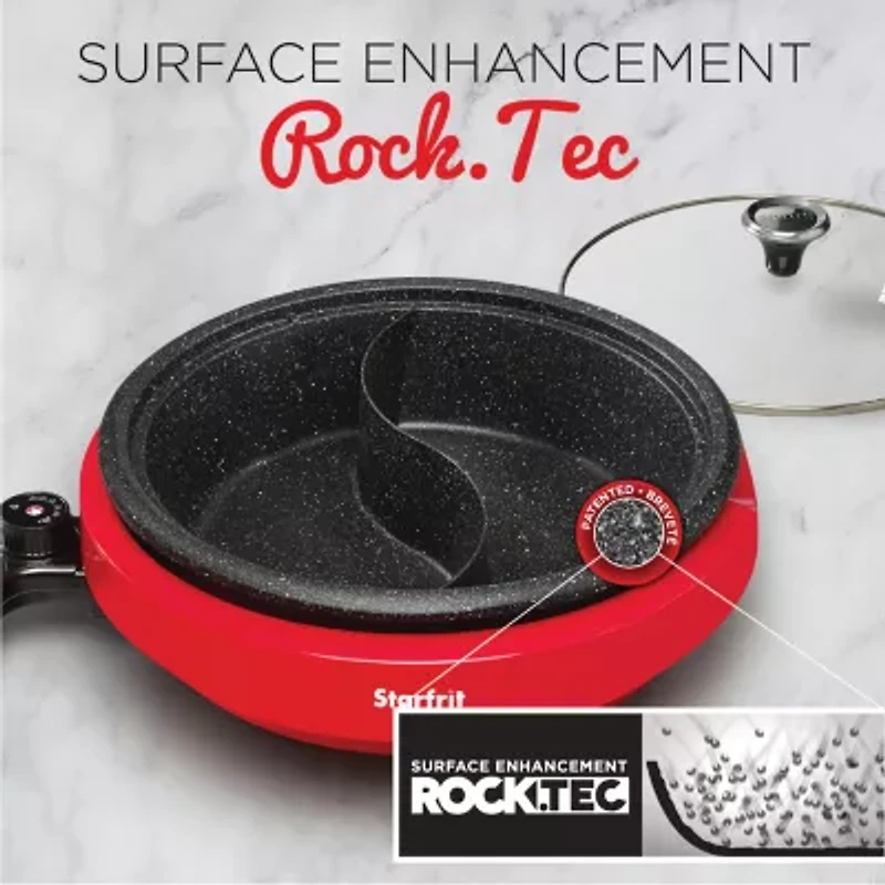 THE ROCK by Starfrit Dual-Sided 3.2-qt. Electric Hot Pot
