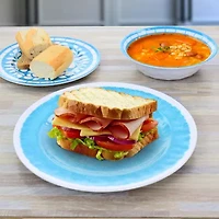Elama Telly 12-pc. Melamine Dinnerware Set