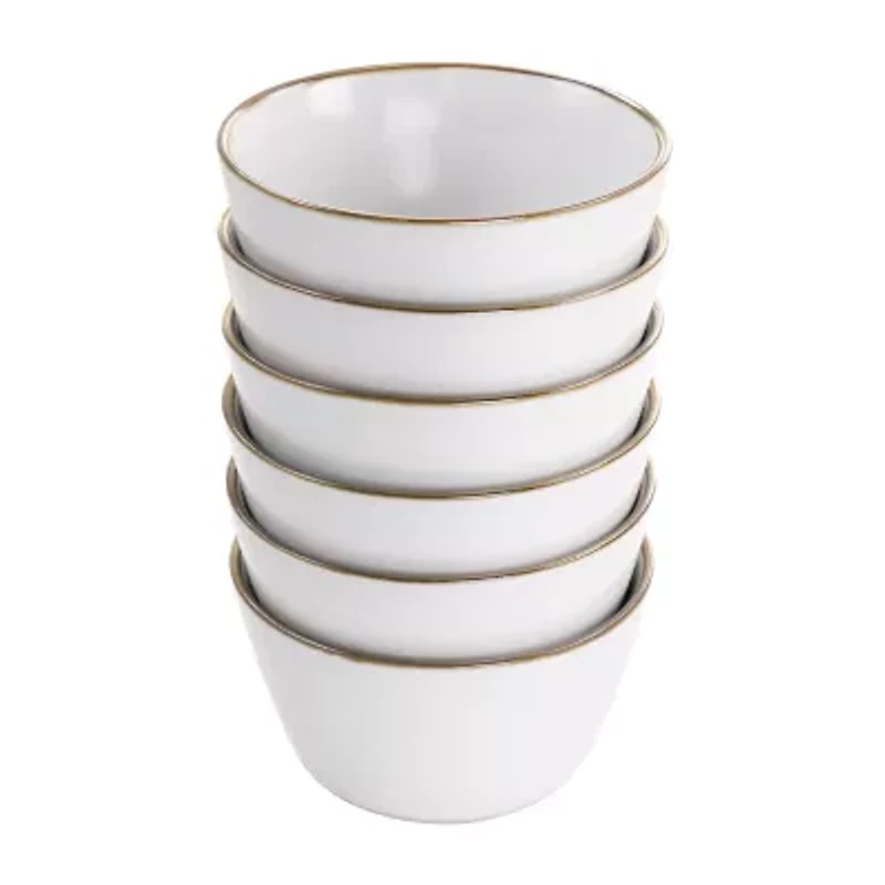 Elama Paul 6-pc. Stoneware Dinnerware Set