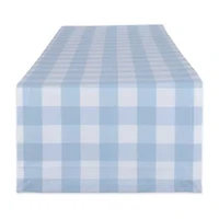 Design Imports Mineral Dobby Stripe Ribbed Table Runner