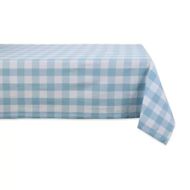 Design Imports French A Blue Dobby Table Runner