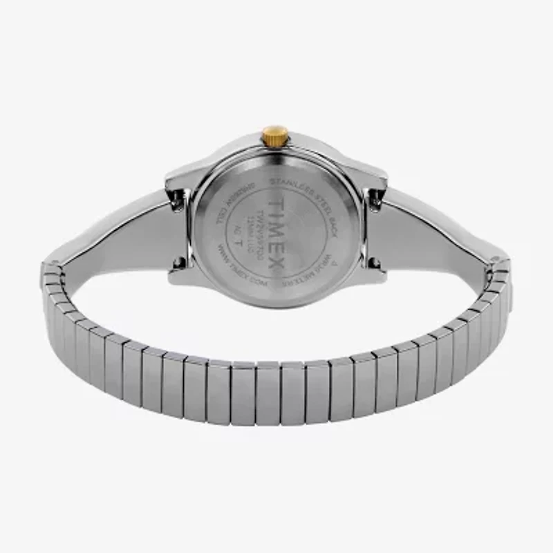 Timex Womens Silver Tone Stainless Steel Expansion Watch Tw2v69700jt