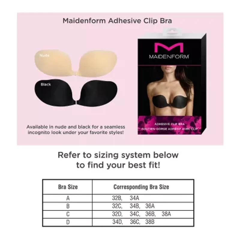 Maidenform Adhesive Hook Bra