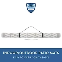 Patio Armor By Surefit Brecken Weather Resistant Outdoor Rectanglular Area Rug
