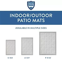 Patio Armor By Surefit Brecken Weather Resistant Outdoor Rectanglular Area Rug