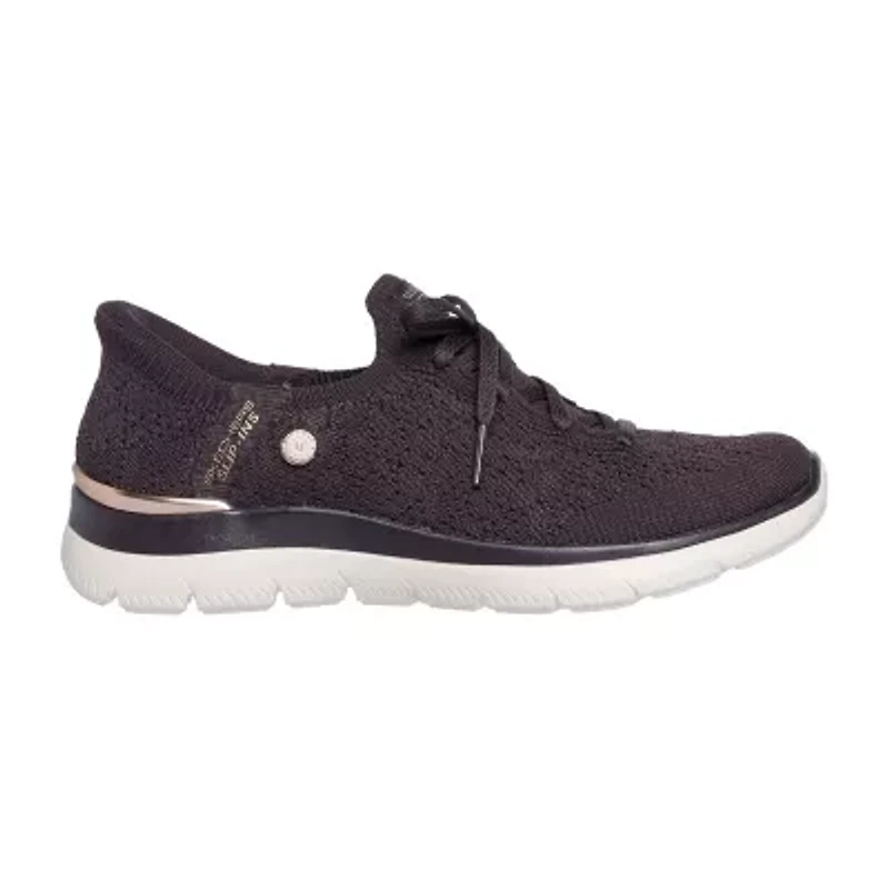 Skechers Hands Free Slip-Ins Summits Floral Dreams Womens Slip-On Walking Shoes
