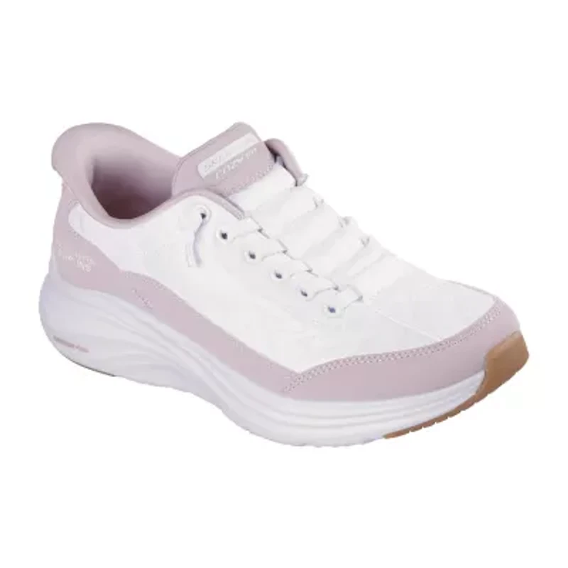 Skechers Hands Free Slip-Ins Contour Foam Cozy Womens Almond Closed Toe Slip-On Shoe