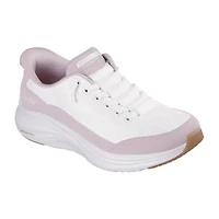 Skechers Hands Free Slip-Ins Contour Foam Cozy Womens Almond Closed Toe Slip-On Shoe