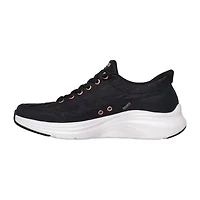 Skechers Hands Free Slip-Ins Contour Foam Golden Hour Womens Almond Closed Toe Slip-On Shoe