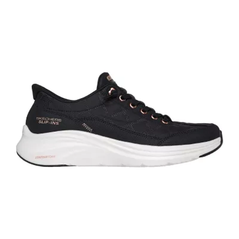 Skechers Hands Free Slip-Ins Contour Foam Golden Hour Womens Almond Closed Toe Slip-On Shoe