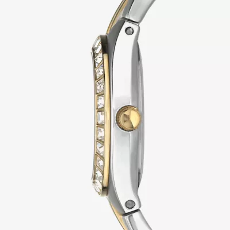 Relic By Fossil Relic Womens Two Tone Bracelet Watch Zr11775