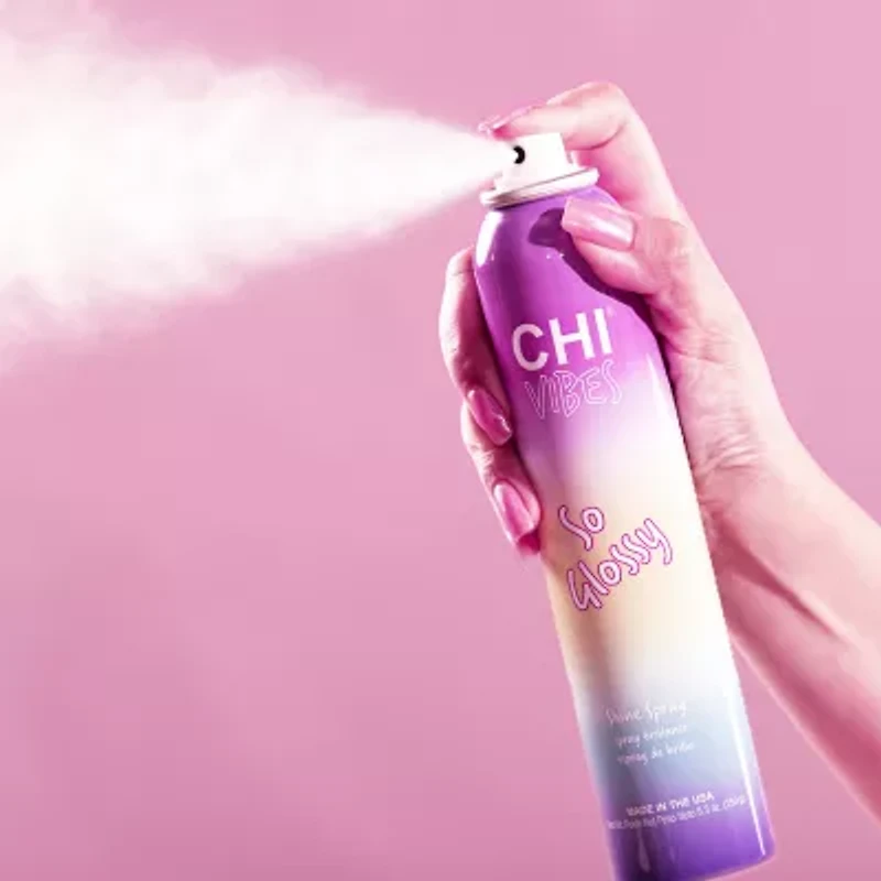 Chi Styling Vibes So Glossy Shine Spray Styling Product 5.3 oz.