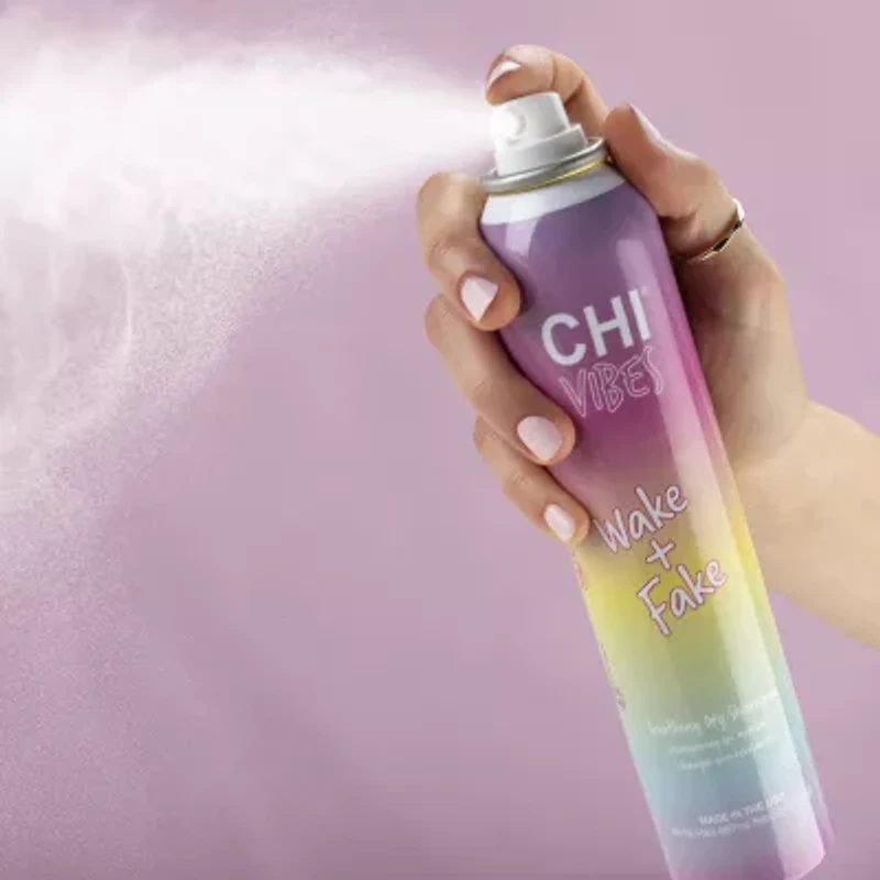 Chi Styling Vibes Wake And Fake Soothing Dry Shampoo 5.3 oz.