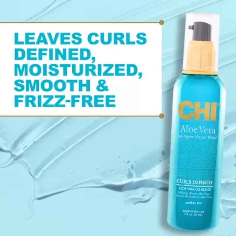 Chi Styling Aloe Vera With Agave Hair Oil 3 oz.