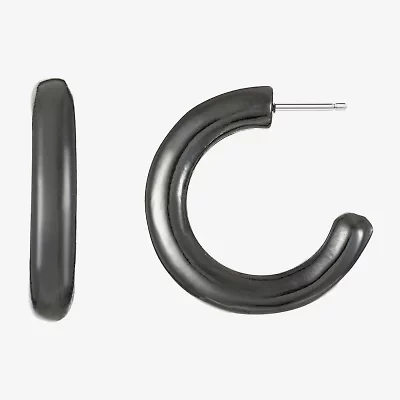 Liz Claiborne Womens 21mm Hypoallergenic Hoop Earrings