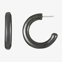 Liz Claiborne Womens 21mm Hypoallergenic Hoop Earrings