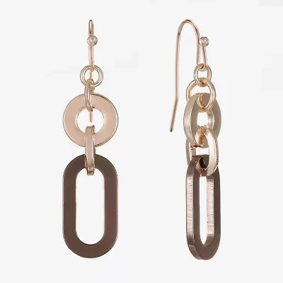 Liz Claiborne Link Womens Drop Earrings