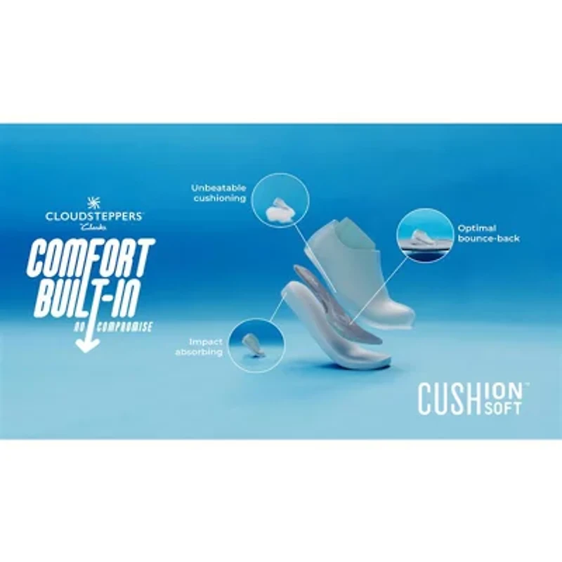 Clarks Cloudsteppers Womens Brinkley Flora Flip-Flops