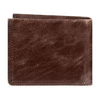 Levi's Moore Traveler Mens Personalized Bifold Wallet