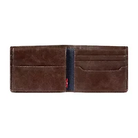 Levi's Moore Traveler Mens Personalized Bifold Wallet