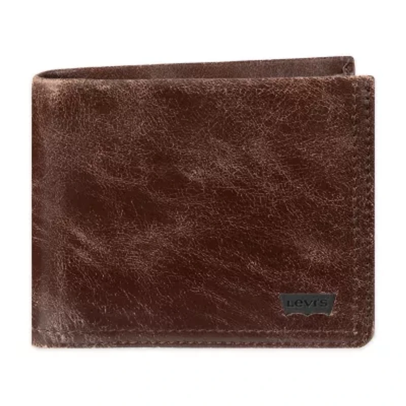 Levi's Moore Traveler Mens Personalized Bifold Wallet