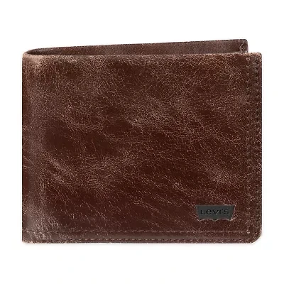 Levi's Moore Traveler Mens Personalized Bifold Wallet