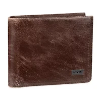 Levi's Moore Traveler Mens Personalized Bifold Wallet