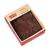 Levi's Moore Traveler Mens Personalized Bifold Wallet