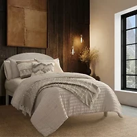Indigo Road by Egypt Sherrod Noriah Ruched Stripe 3-pc. Lightweight Comforter Set