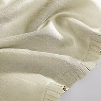 Elrene Versailles Rod-Pocket Waterfall Valance