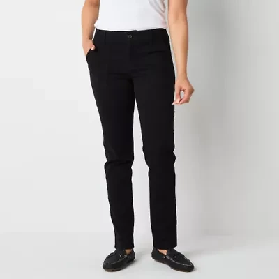 Liz Claiborne Sara Womens Skinny Fit Slim Jean